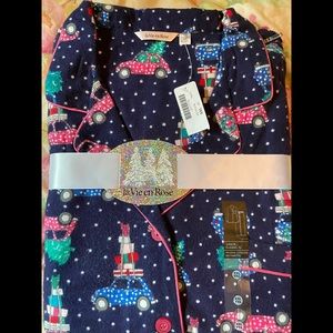New flannel PJs with winter scene